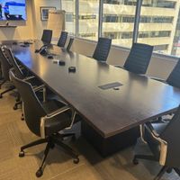 USED 18' RECTANGLE CONFERENCE TABLE