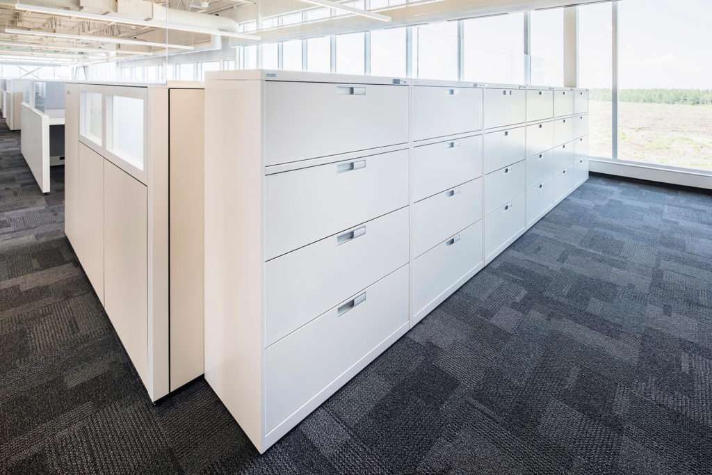 Office filing and storage cabinets